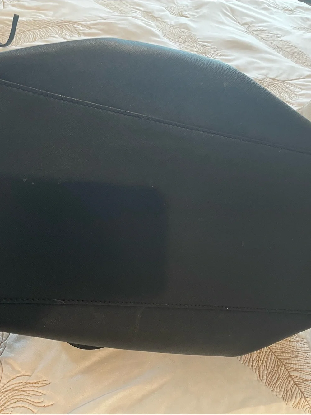 kate spade Black Tote with Gold Plate